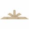 Ekena Millwork Richland Rough Sawn Timber Gable Bracket, Douglas Fir, 72"W x 24"H x 6"D x 6"F, 8/12 Pitch GBW072X24X0606RIC00RDF - alternate 1